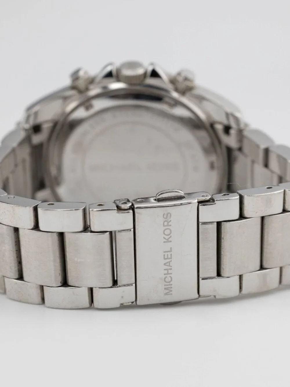 Michael Kors MK-5165 Chronograph Quartz Analog Women's Watch New Battery